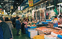 宮古市魚菜市場